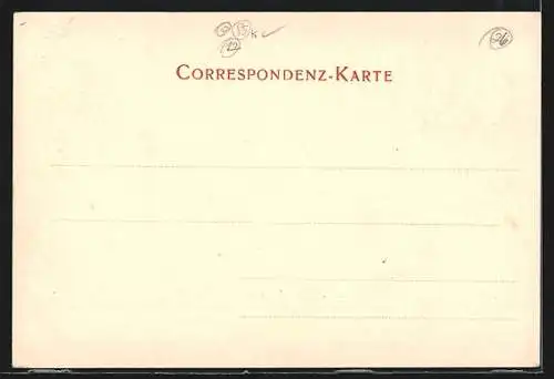 AK Villach, Strassenpartie am Platz mit Denkmal