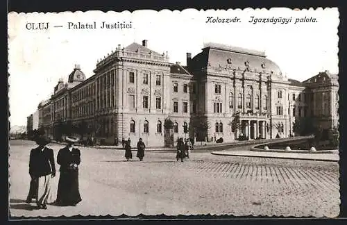 AK Cluj / Koloszvar, Palatul Justitiei, Igazsagügyi palota