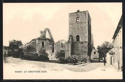 AK Wisby, St. Drottens Ruin