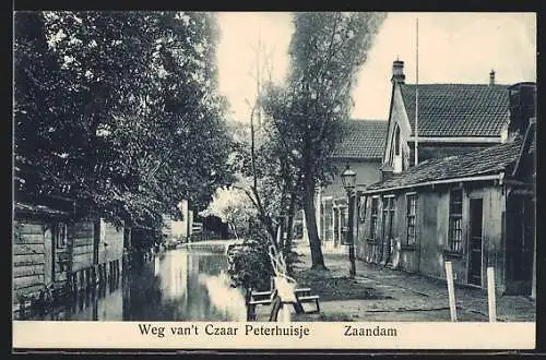 AK Zaandam, Weg van`t Czaar Peterhuisje