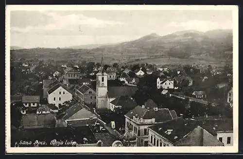 AK Banja Luka, Blick auf Ort und Kirche
