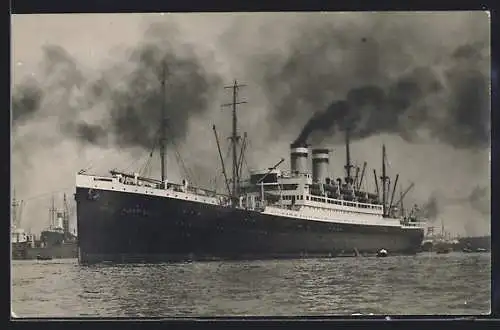 AK Passagierschiff Albert Ballin der Hamburg-Amerika Linie
