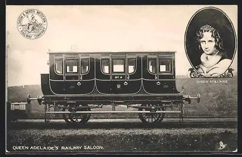 AK London & North Western Railway, Queen Adelaide`s Railway Saloon