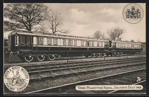 AK Their Majesties` Royal Saloons, London & North Western Railway Company
