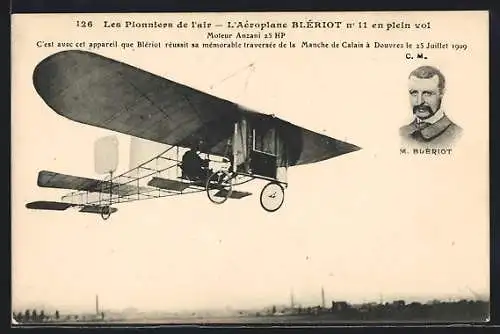 AK L`Aéroplane Blériot no. 11