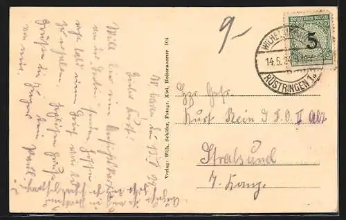 AK Kreuzer Berlin in Fahrt