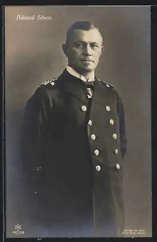 AK Admiral Scheer in Uniform