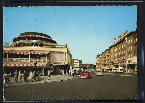 AK Berlin, Kurfürstendamm Ecke Joachimstaler Strasse, Café Kranzler