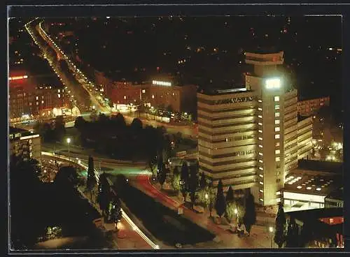 AK Berlin, Sender Freies Berlin bei Nacht