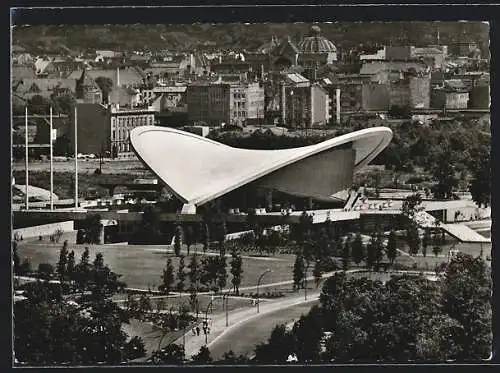 AK Berlin, Blick auf die Kongresshalle