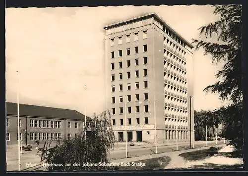 AK Erfurt, Hochhaus an der Johann-Sebastian-Bach-Strasse