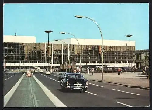 AK Berlin, Palast der Republik, Automobile