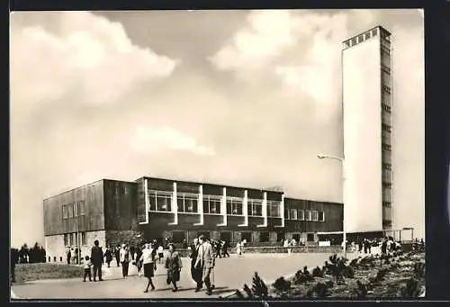 AK Oberwiesenthal /Erzgeb., Das Neue Fichtelberghaus