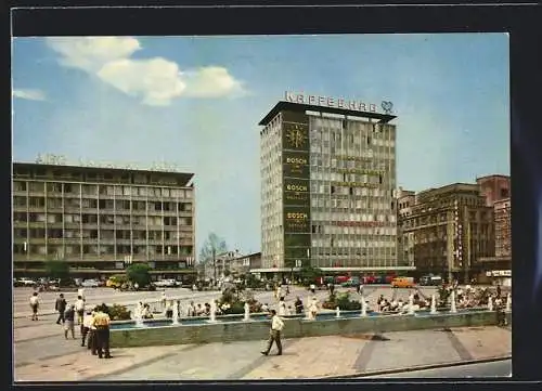 AK Essen, Blick über den Kennedyplatz