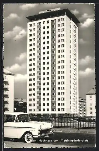 AK Wien, Hochhaus am Matzleinsdorferplatz