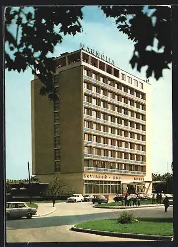 AK Piestany, Hotel Magnolia, Aussenansicht
