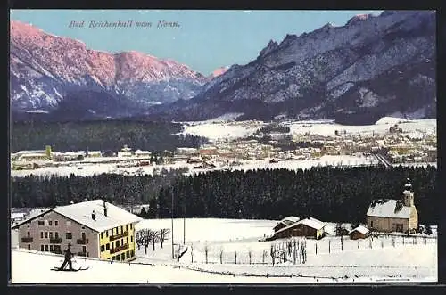 AK Bad Reichenhall, Ortsansicht vom Nonn