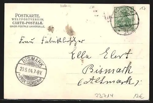 AK Uglei, Ansicht vom Gasthaus