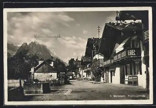 AK Garmisch, Frühlingstrasse