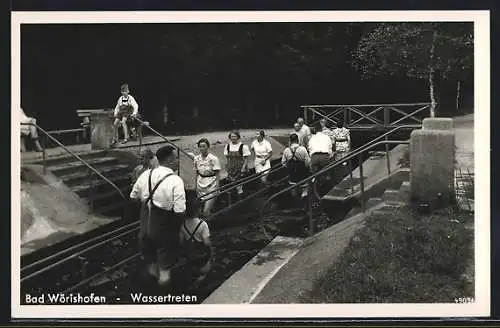 AK Bad Wörishofen, Beim Wassertreten