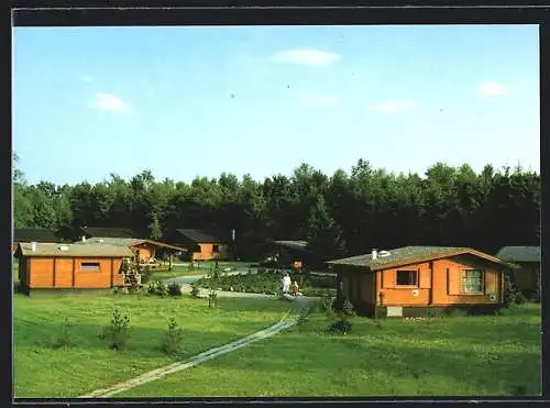 AK Eschede, Bungalows im Feriendorf und Reiterhof Heidegut Eschede