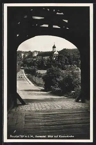 AK Beuron /Donautal, Blick auf Klosterkirche