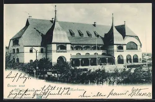 AK Westerland, Blick auf das Kurhaus