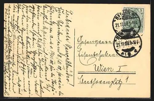 AK Berlin-Zehlendorf, Partie am Gymnasium