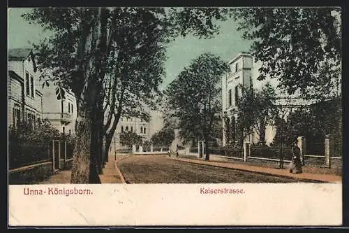AK Unna-Königsborn, In der Kaiserstrasse