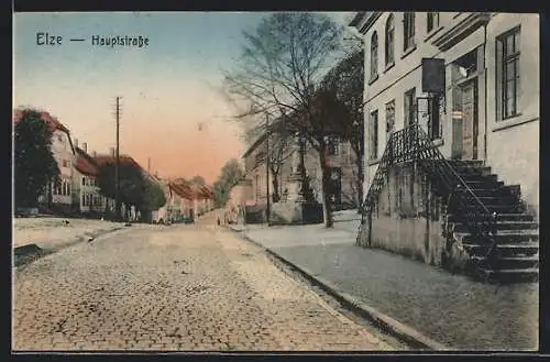 AK Elze / Hann., Blick in die Hauptstrasse