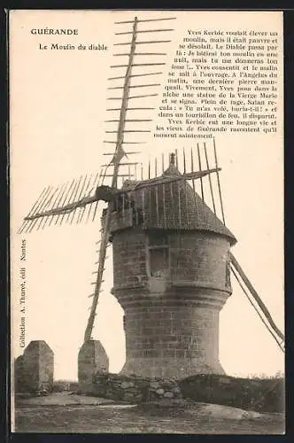 AK Guérande, Le Moulin du diable