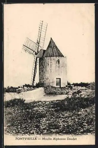 AK Fontvieille, Moulin Alphonse Daudet