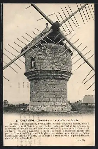 AK Guérande, Le Moulin du Diable