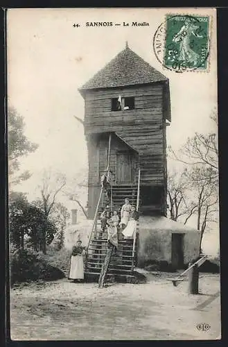 AK Sannois, Le Moulin, Windmühle