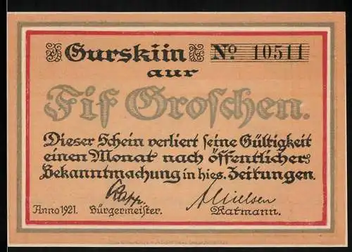 Notgeld Westerland /Sylt 1921, 50 Pfennig, Rettung aus Seenot