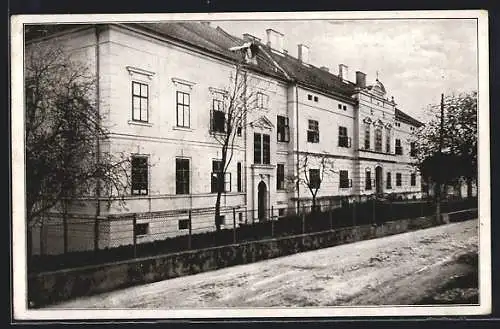 AK St. Florian, Erholungsheim, Strassenpartie