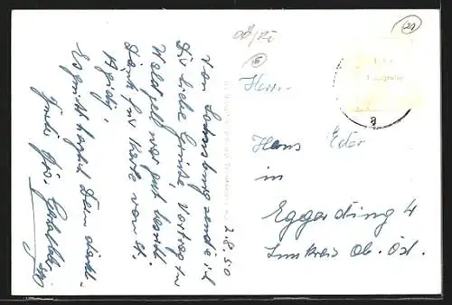 AK Lohnsburg, Totalansicht, Fliegeraufnahme