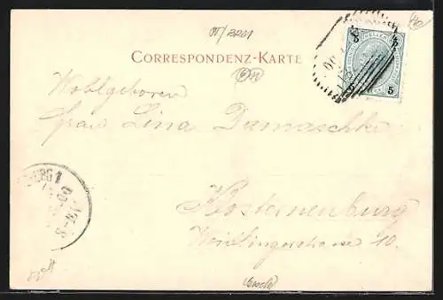 AK Maria-Zell, Ortsansicht mit Ötscher, Wienerneustädtergasse