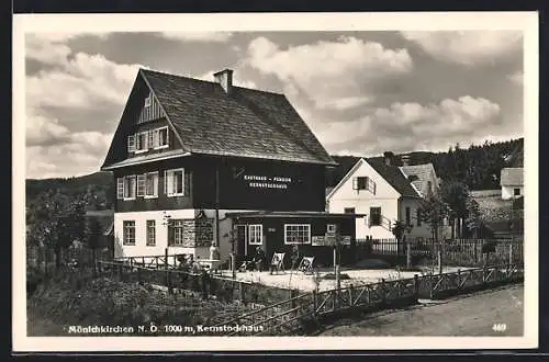AK Mönichkirchen, Kernstockhaus, Gasthaus und Pension