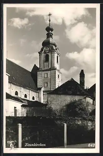 AK Neunkirchen, Blick auf die Kirche