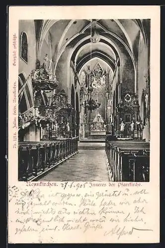 AK Neunkirchen, Inneres der Pfarrkirche