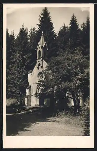 AK Villach, Kapelle vor Tannen