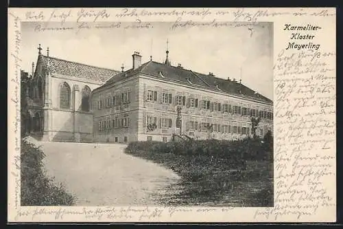 AK Mayerling, Das Karmeliter-Kloster