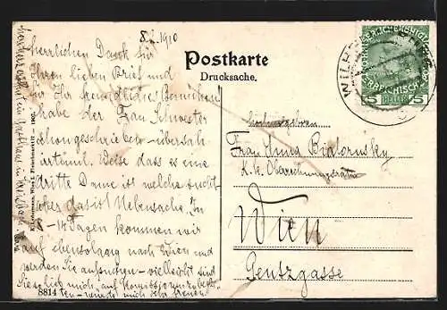 AK Lilienfeld, Totalansicht mit Stift