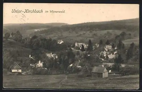 AK St. Andrä-Wördern, Unter-Kirchbach im Wienerwald