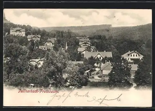 AK Tullnerbach-Pressbaum, Ortsansicht aus der Vogelschau