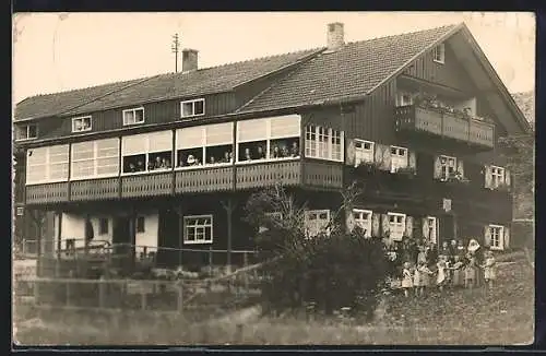 AK Mittelberg /Allgäu, Am Kindergenesungsheim