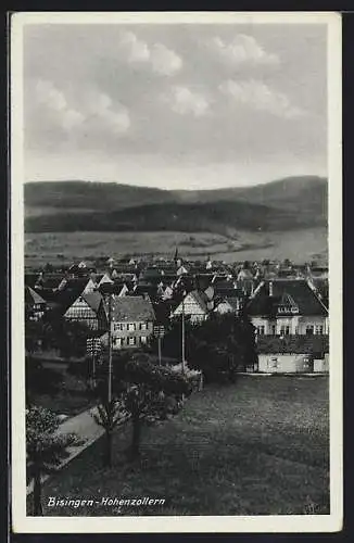 AK Bisingen-Hohenzollern, Ortsansicht mit Umgebung