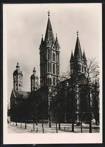 Foto-AK Deutscher Kunstverlag, Nr. 23: Naumburg / Saale, Dom von Nordwest