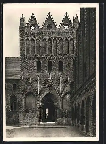 Foto-AK Deutscher Kunstverlag, Nr. 5: Chorin, Ehemal. Zisterzienserkloster, Pfortenhaus
